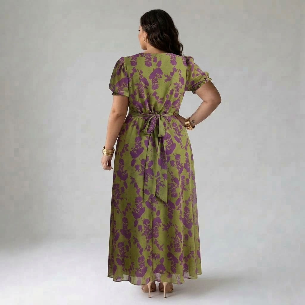 Virel | Relaxed Floral Midi Dress