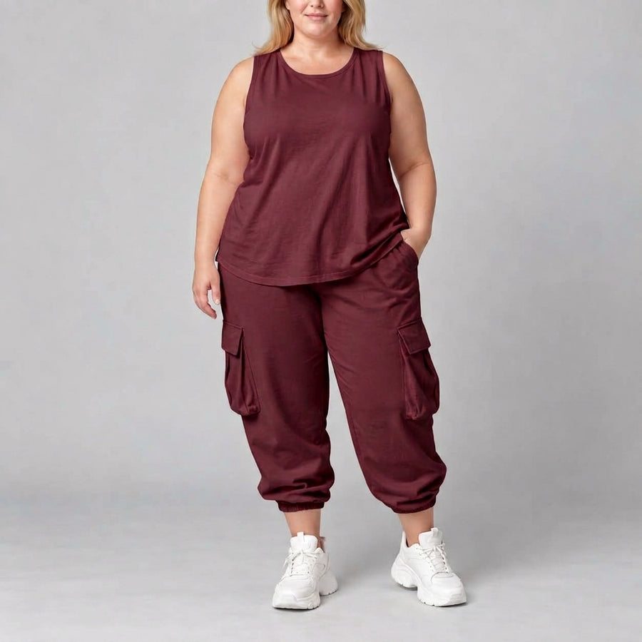 Sloane | Sleeveless Two-Piece Set