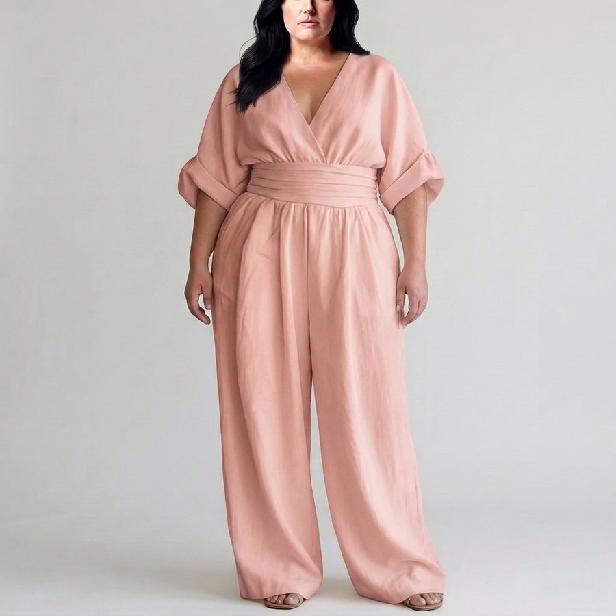 Grace | Wrap-Front Jumpsuit