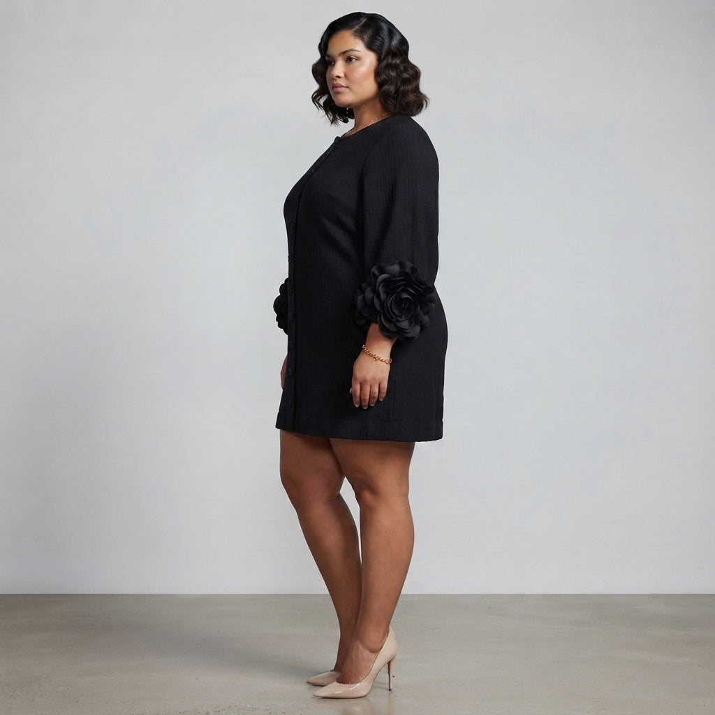 Henrietta Button-Down Mini Dress