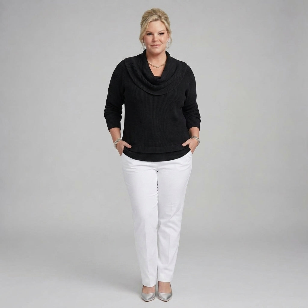 Juliette | Cowl Neck Jumper