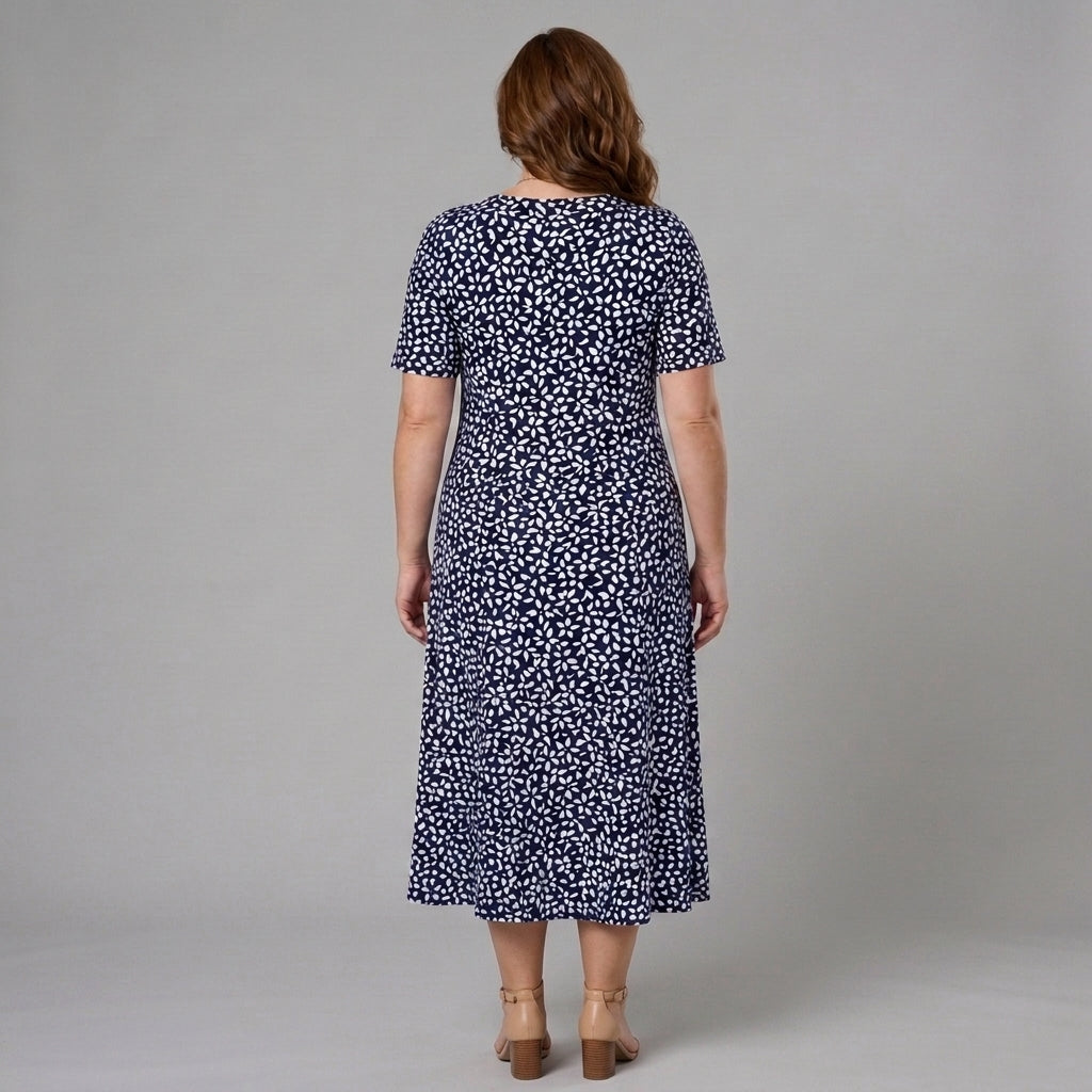 Sarah | Effortless Floral Midi Dress