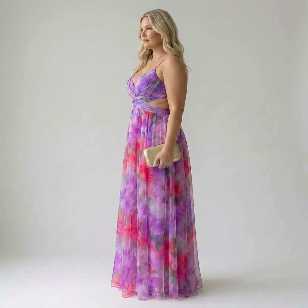 Isel | Soft Wrap Maxi Dress