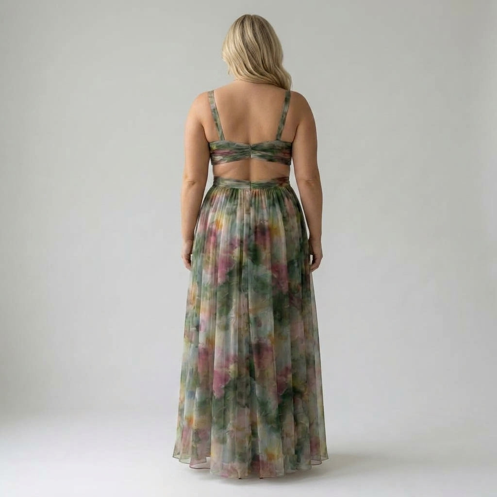 Isel | Soft Wrap Maxi Dress