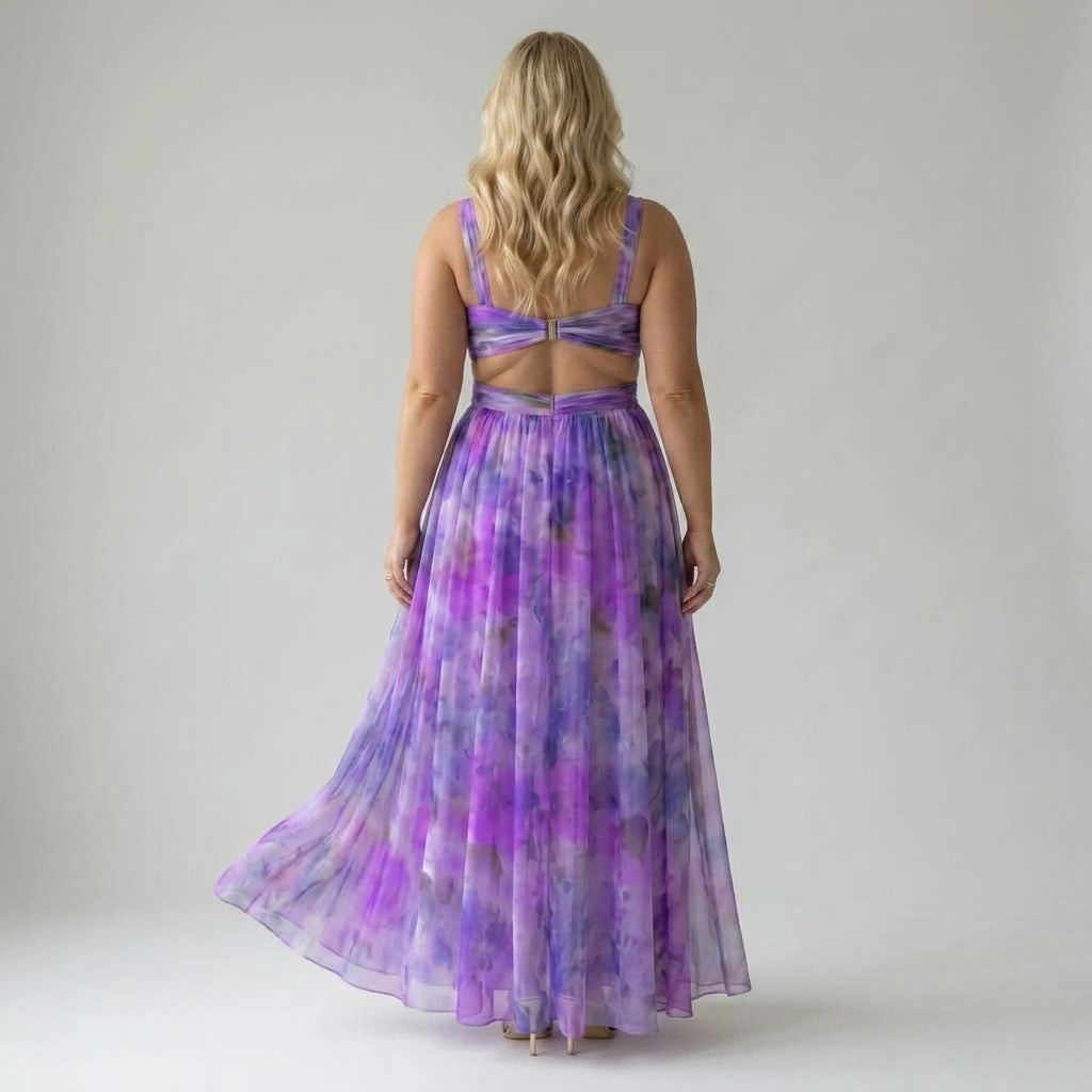 Isel | Soft Wrap Maxi Dress