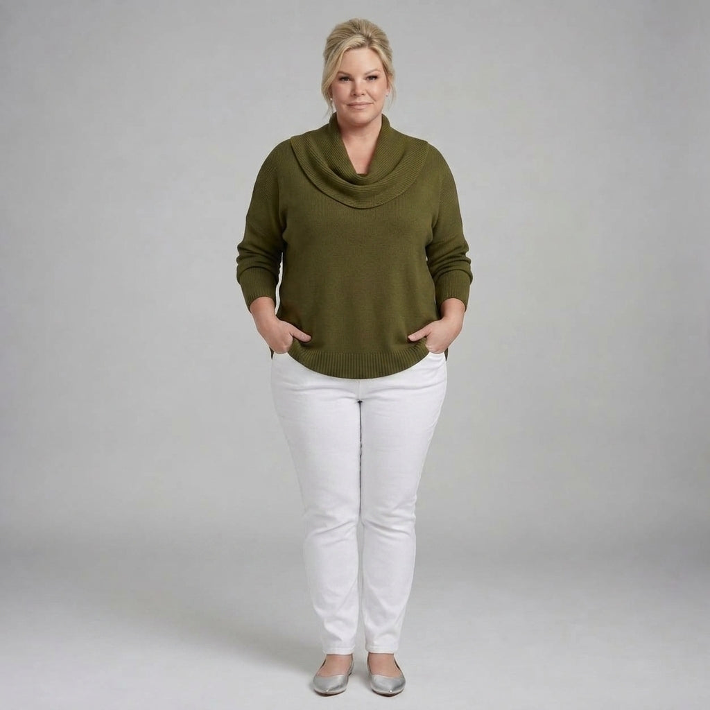 Juliette | Cowl Neck Jumper