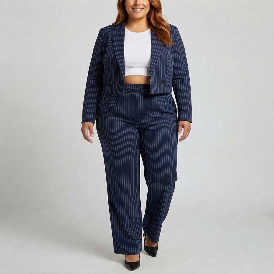 Rosalind | Pinstripe Tailored Co-Ord Set