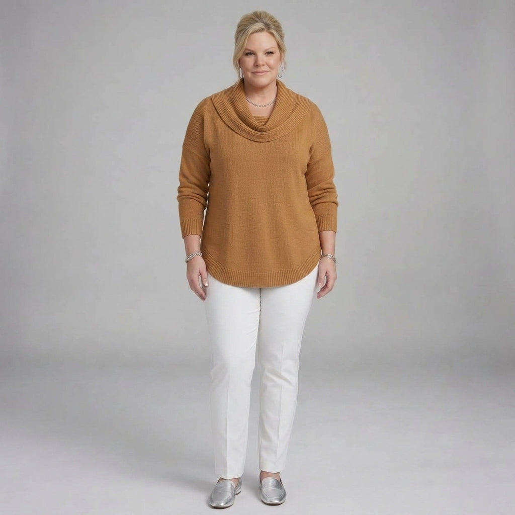 Juliette | Cowl Neck Jumper