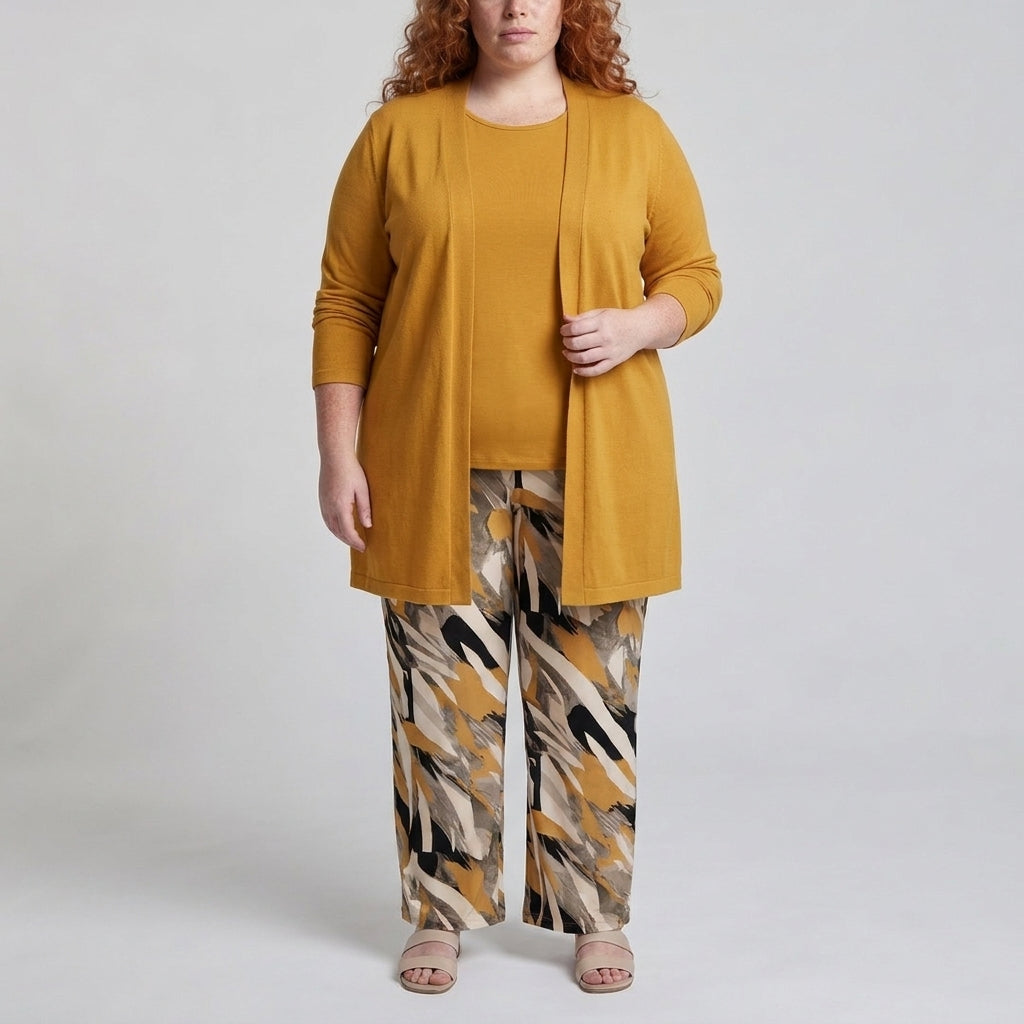 Honora | Mustard Three-Piece Set