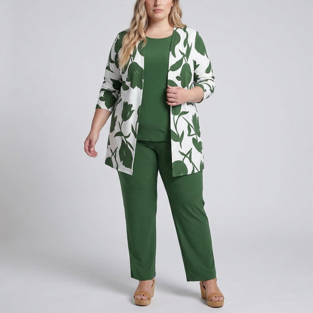 Verdana | Green Leaf Three-Piece Set