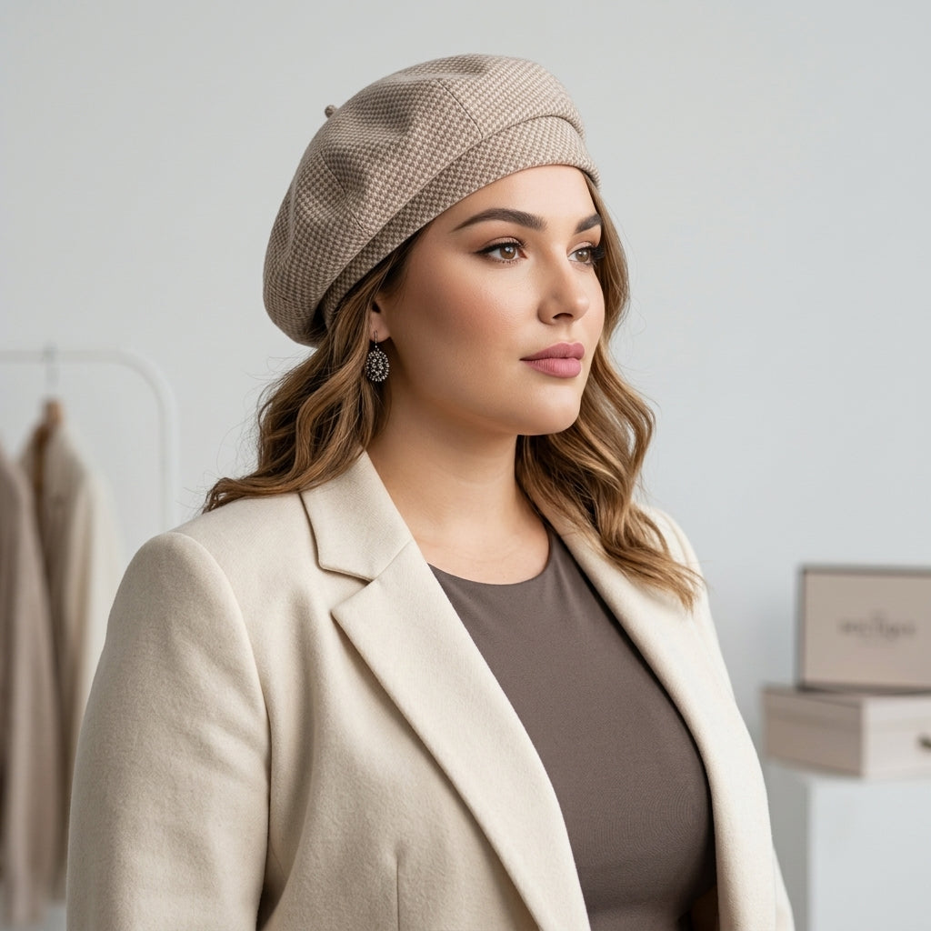ROSAMILLE | STYLISH TWEED BERET