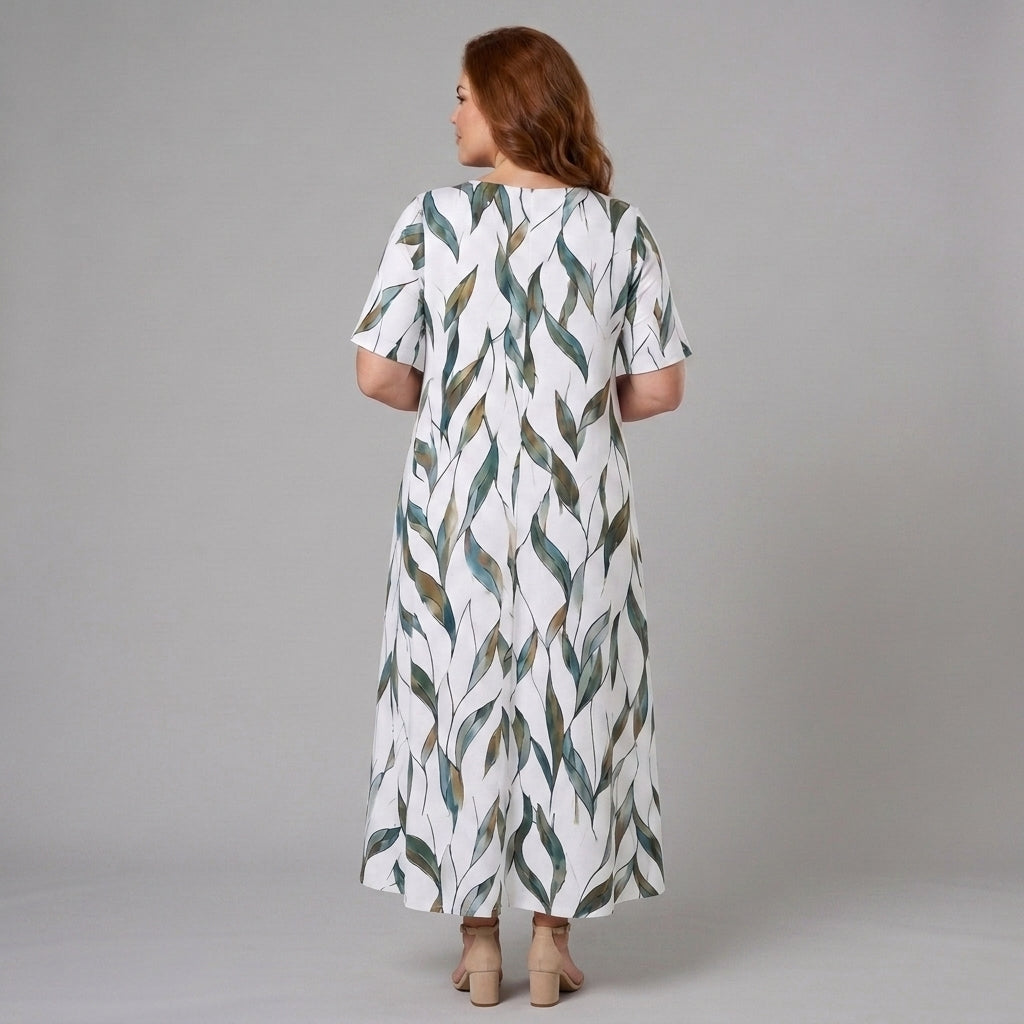 Sarah | Effortless Floral Midi Dress
