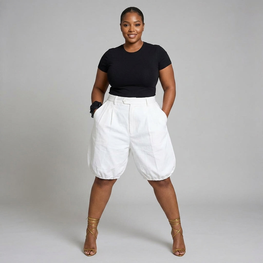 Elara | Relaxed Harem Shorts