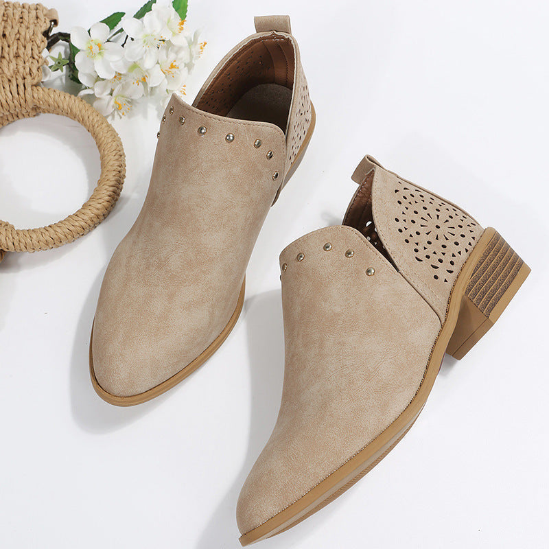 Violet | Stylish Everyday Low Boots