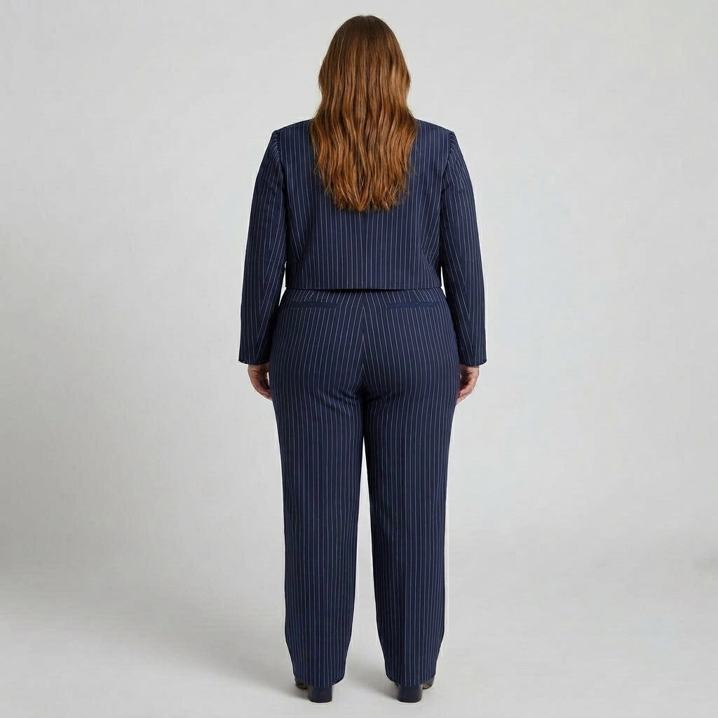 Rosalind | Pinstripe Tailored Co-Ord Set