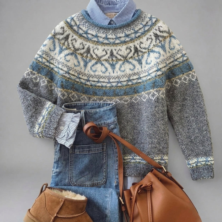 LUXE | CHIC VINTAGE KNIT JUMPER