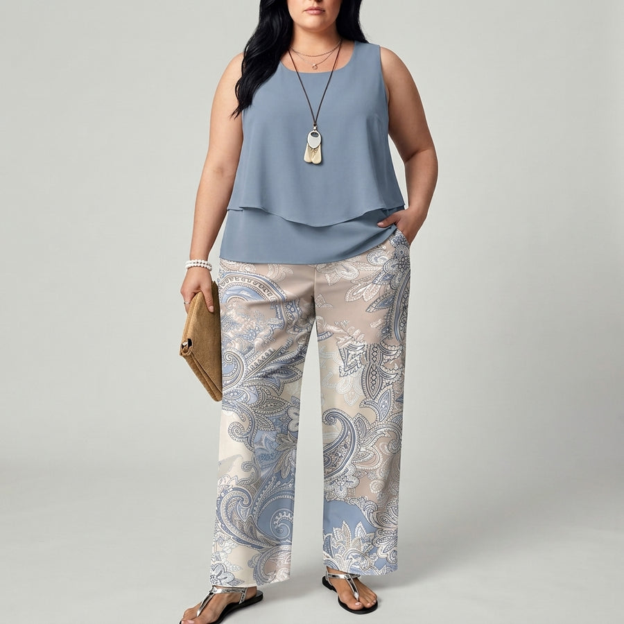 Ivy | Watercolor Two-Piece Set