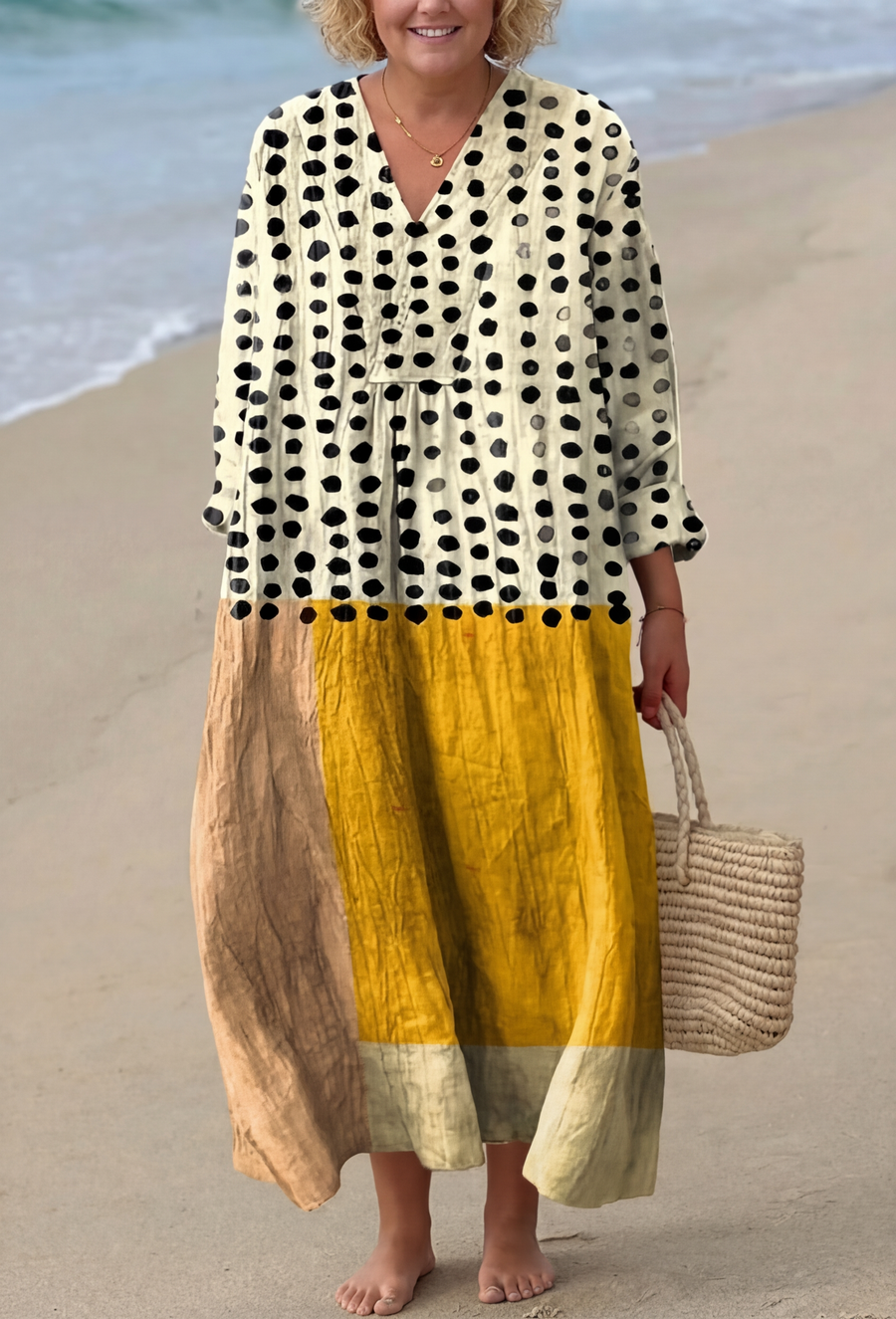 Jocelyn - Patterned Summer Dress