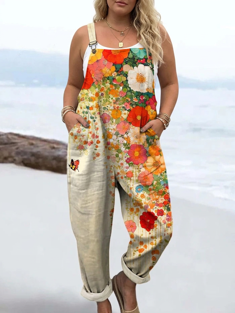 Amelia | Wildflower Breeze Jumpsuit