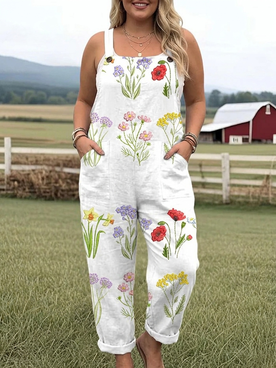 Clara | Wildflower Trail Jumpsuit