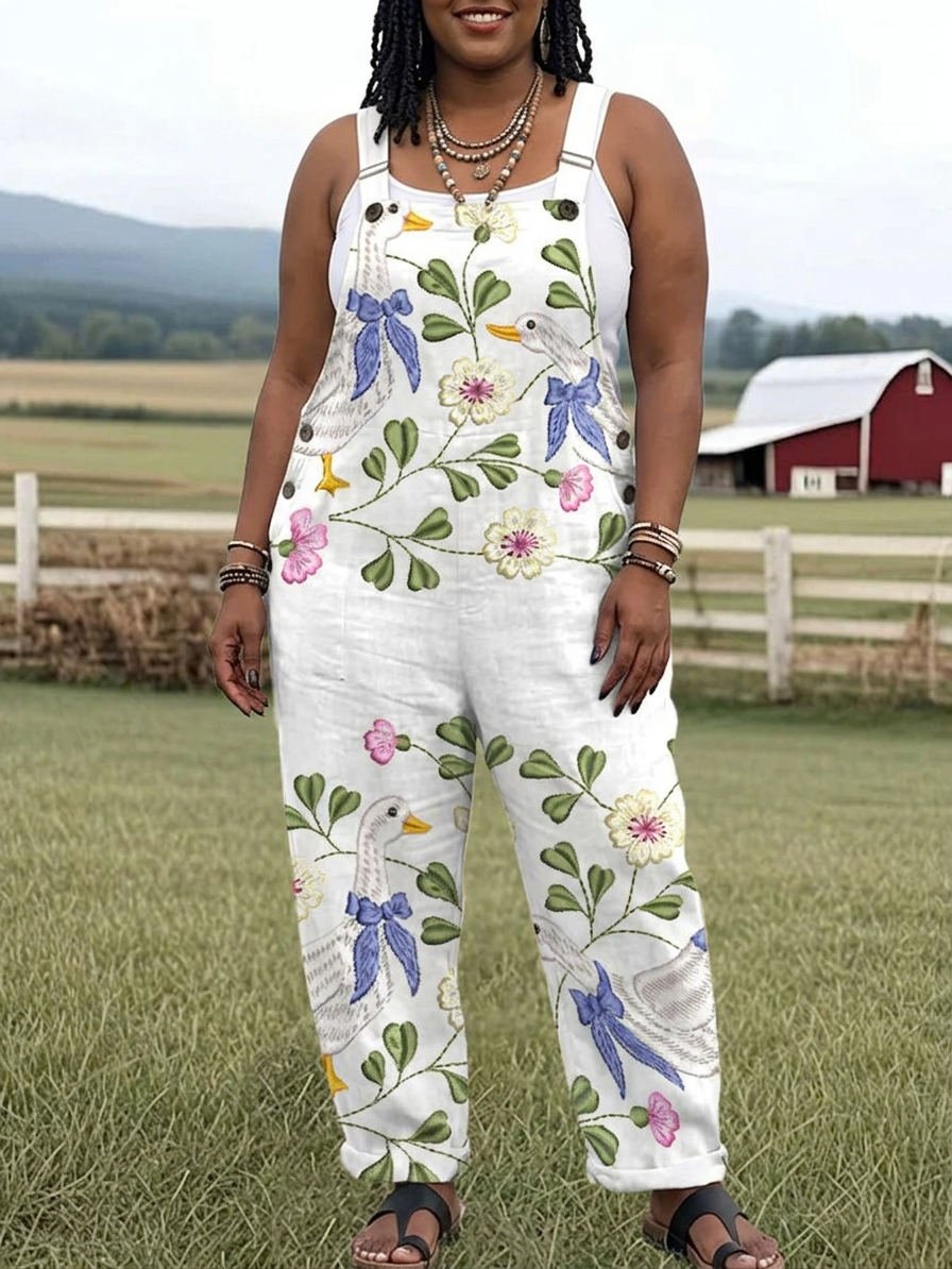 Daisy | Goose Garden Jumpsuit