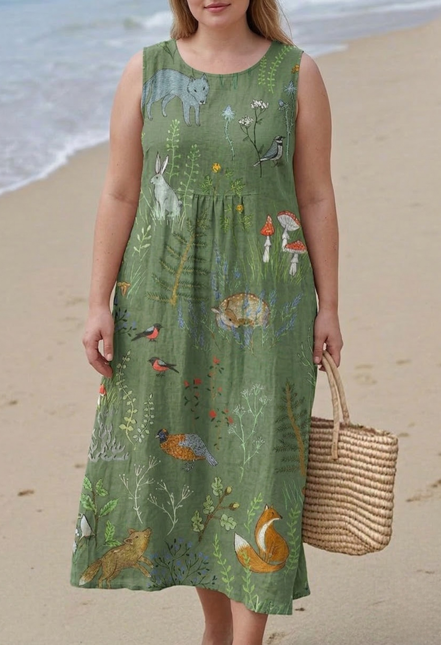 Ninthe - Forest Animals Dress
