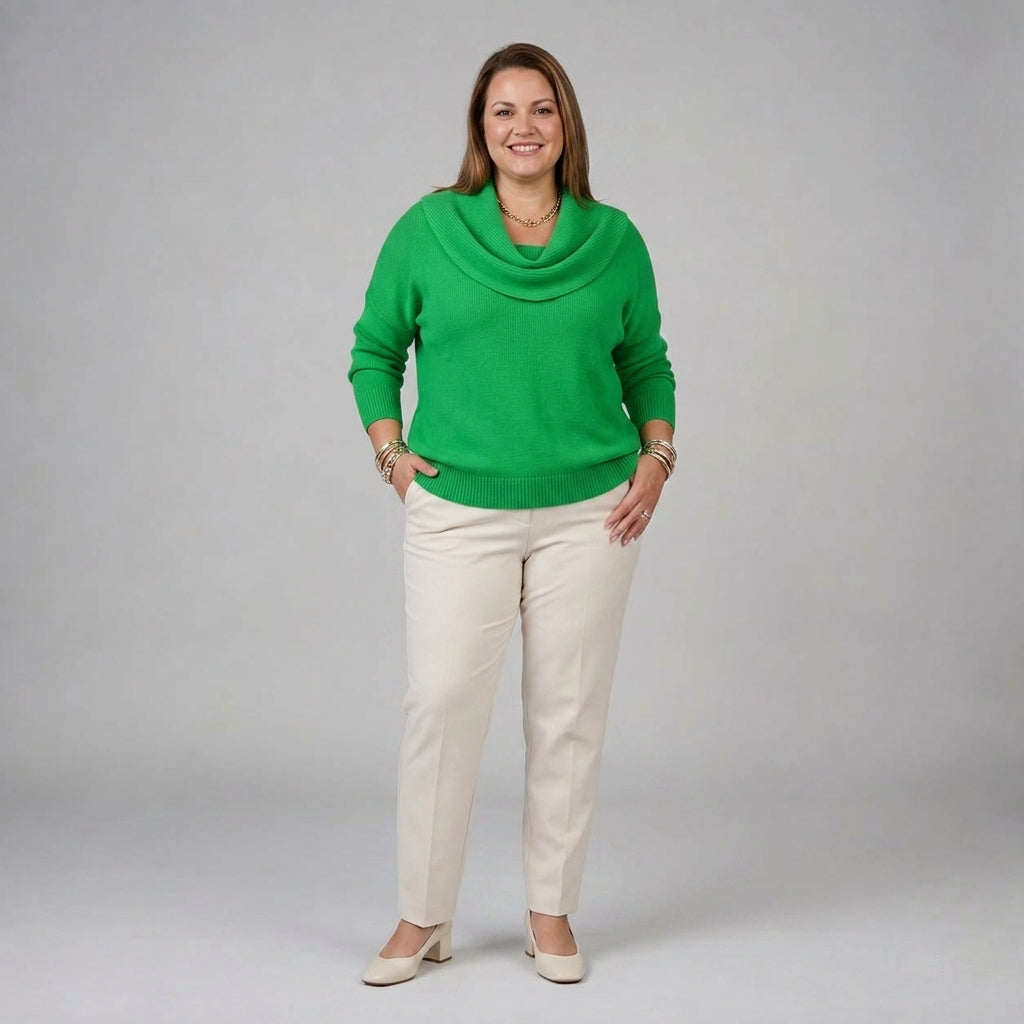 Juliette | Cowl Neck Jumper