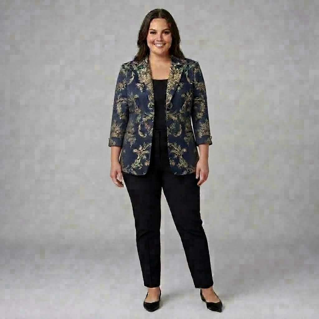 Nolwen | Baroque Scroll Blouse