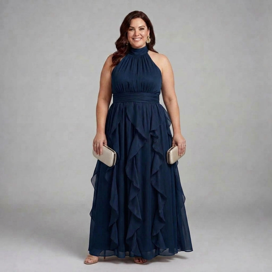 Orea | Ruffle Layer Maxi Dress