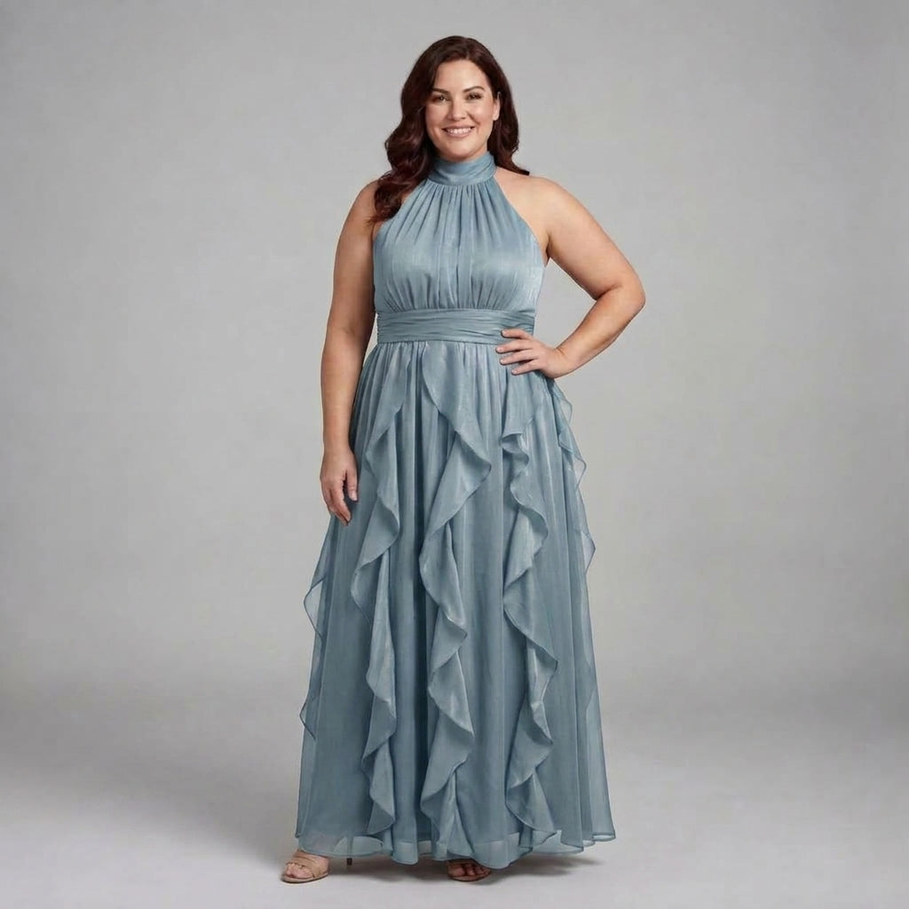 Orea | Ruffle Layer Maxi Dress