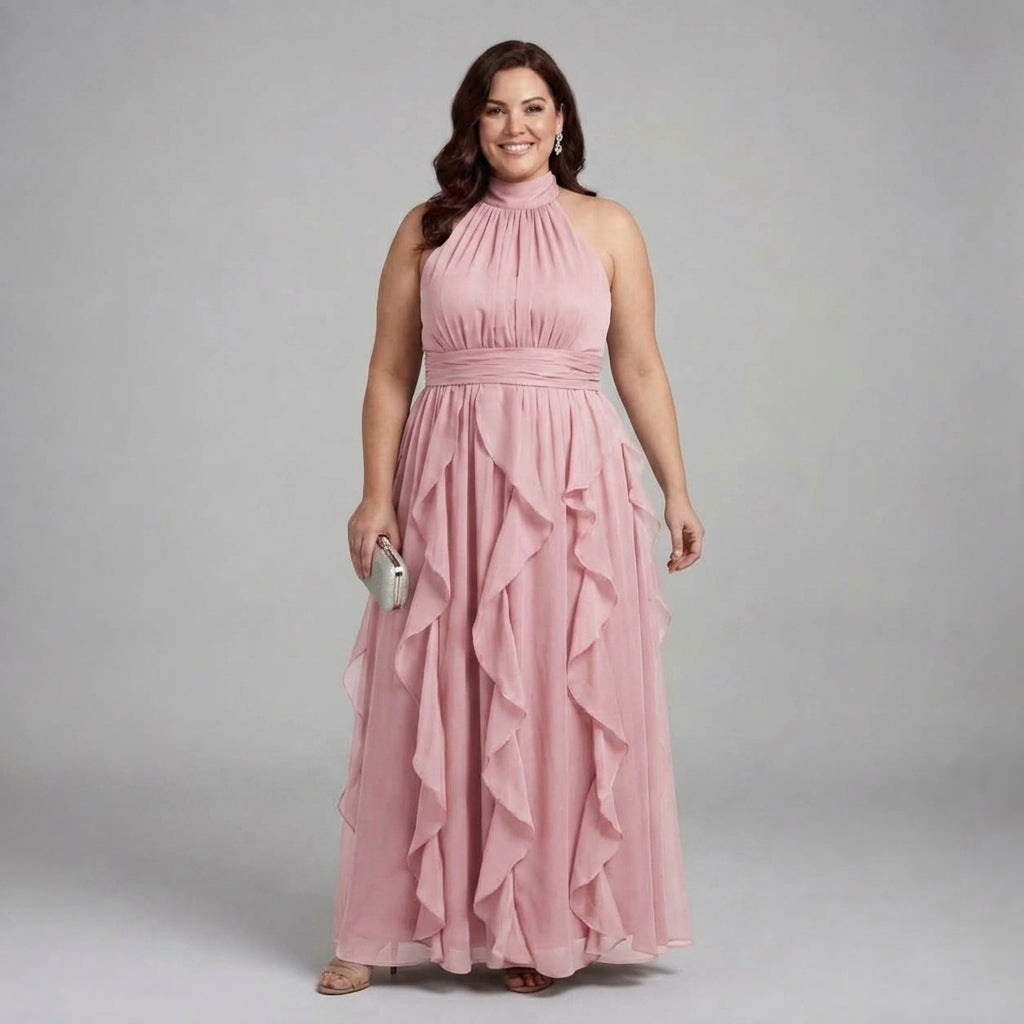 Orea | Ruffle Layer Maxi Dress
