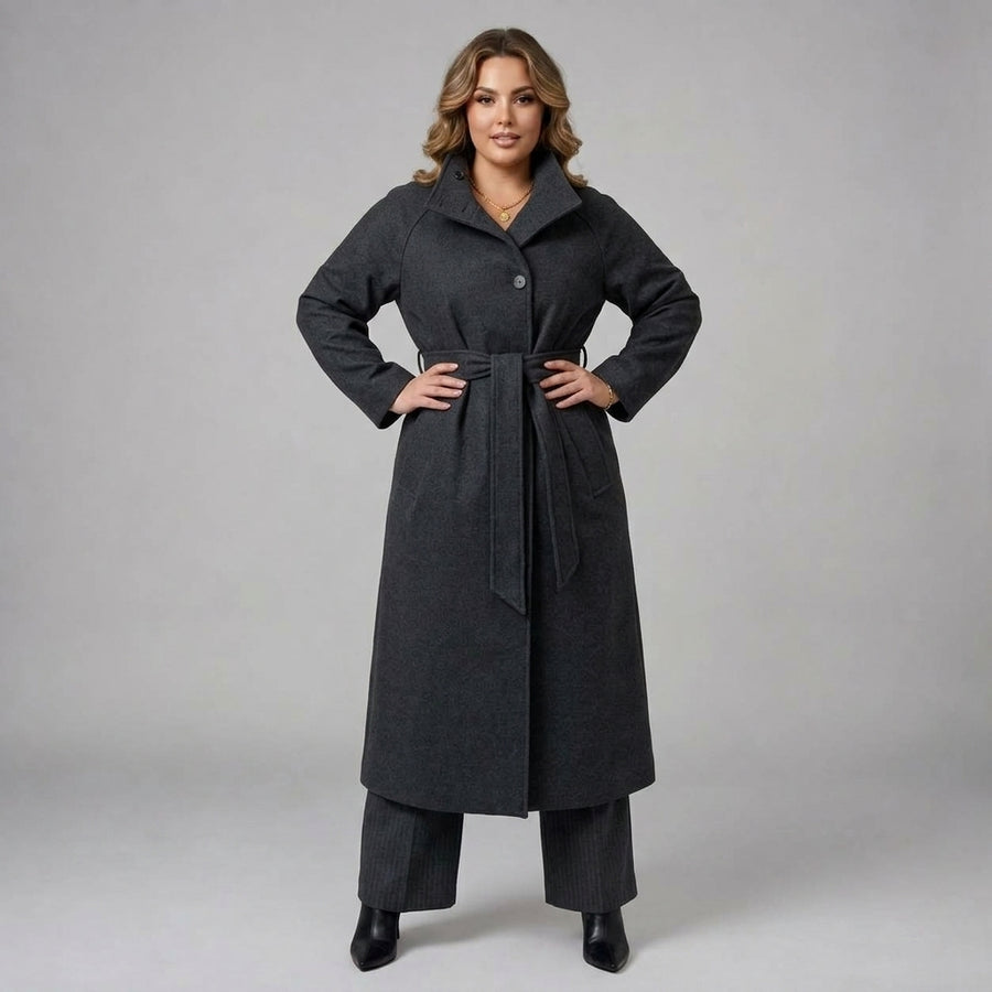 Aveline | Wool Belt Coat