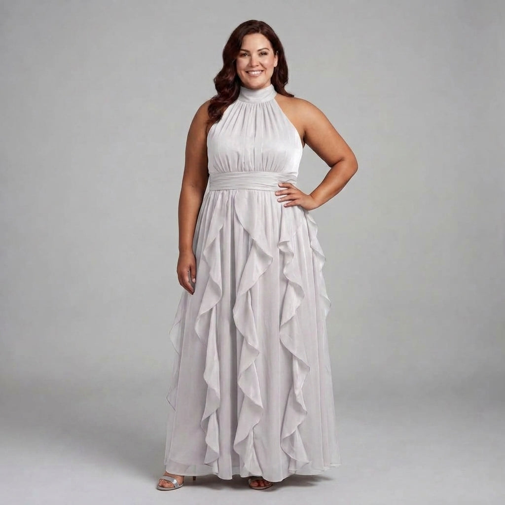 Orea | Ruffle Layer Maxi Dress