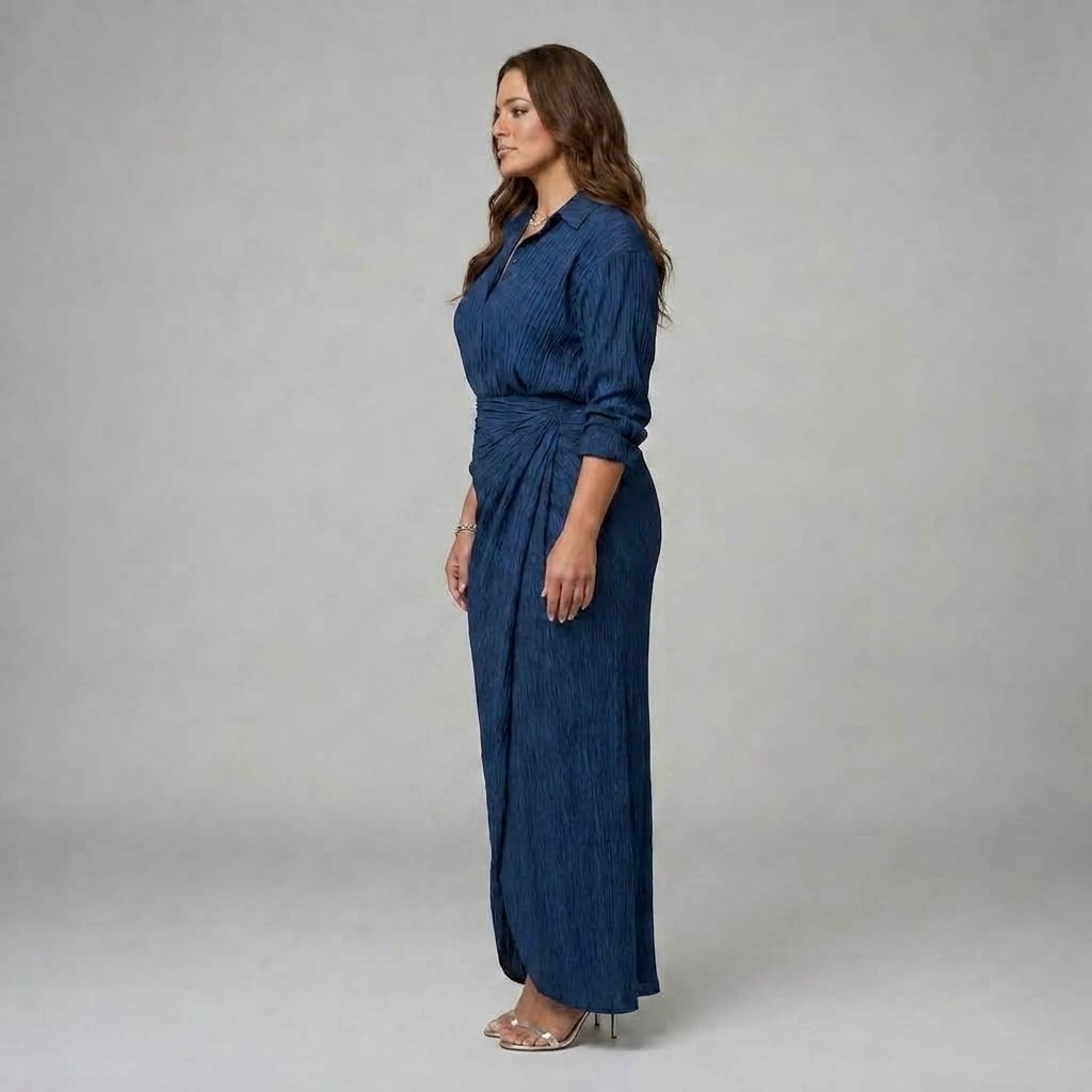 Mirque | Wrap Front Maxi Dress
