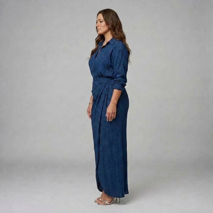 Mirque | Wrap Front Maxi Dress