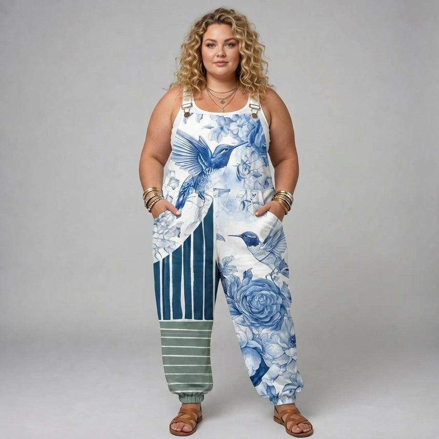 Geneva | Azure Garden Overalls