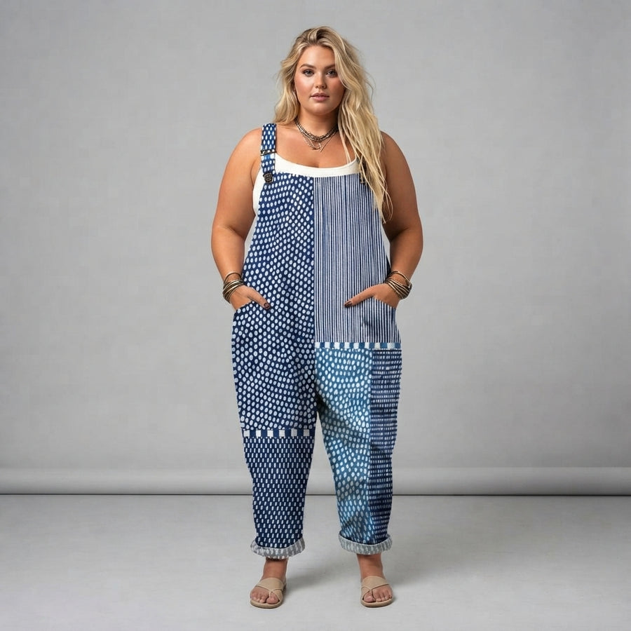 Margaretta | Printed Comfort Jumpsuit