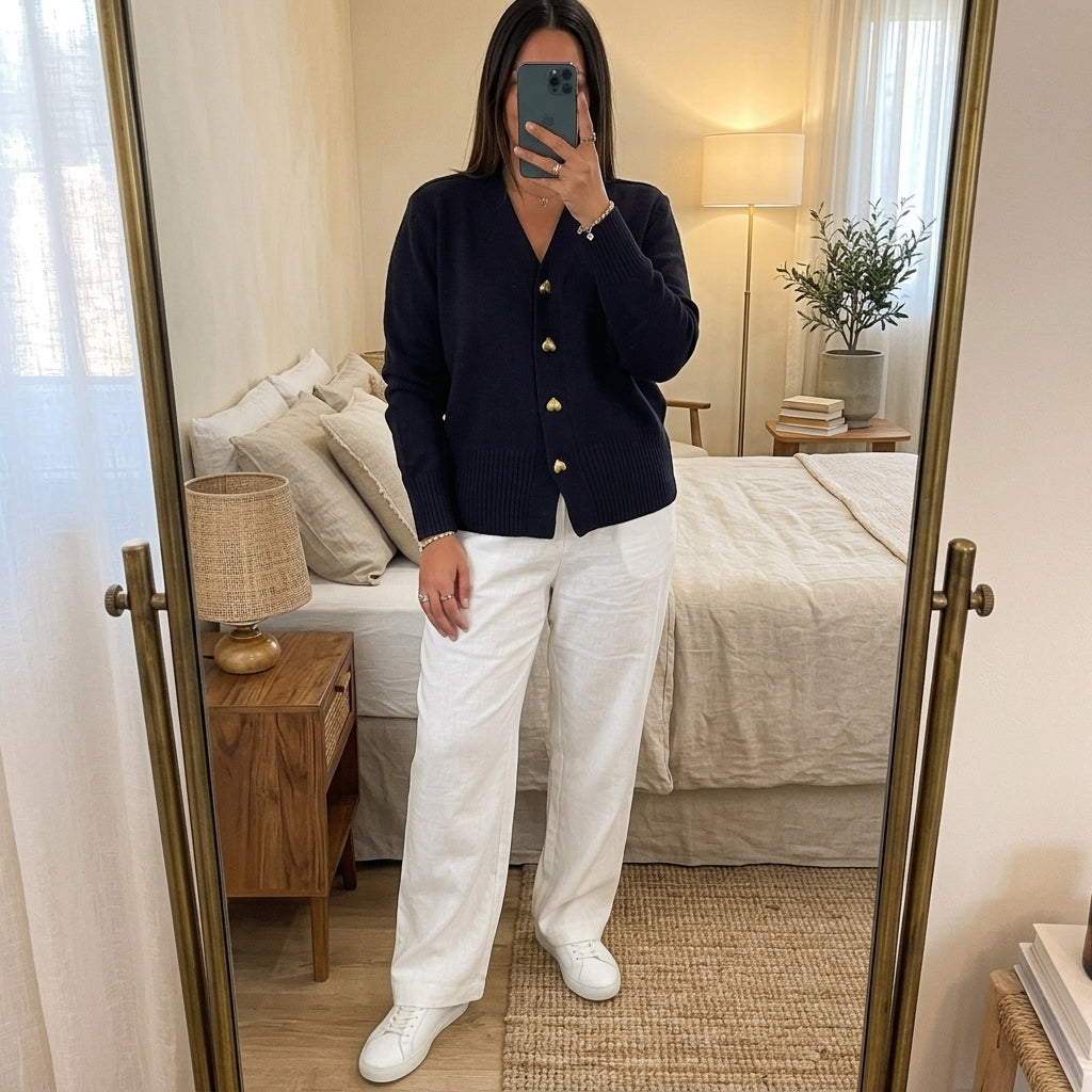 Camille | V-Neck Cardigan