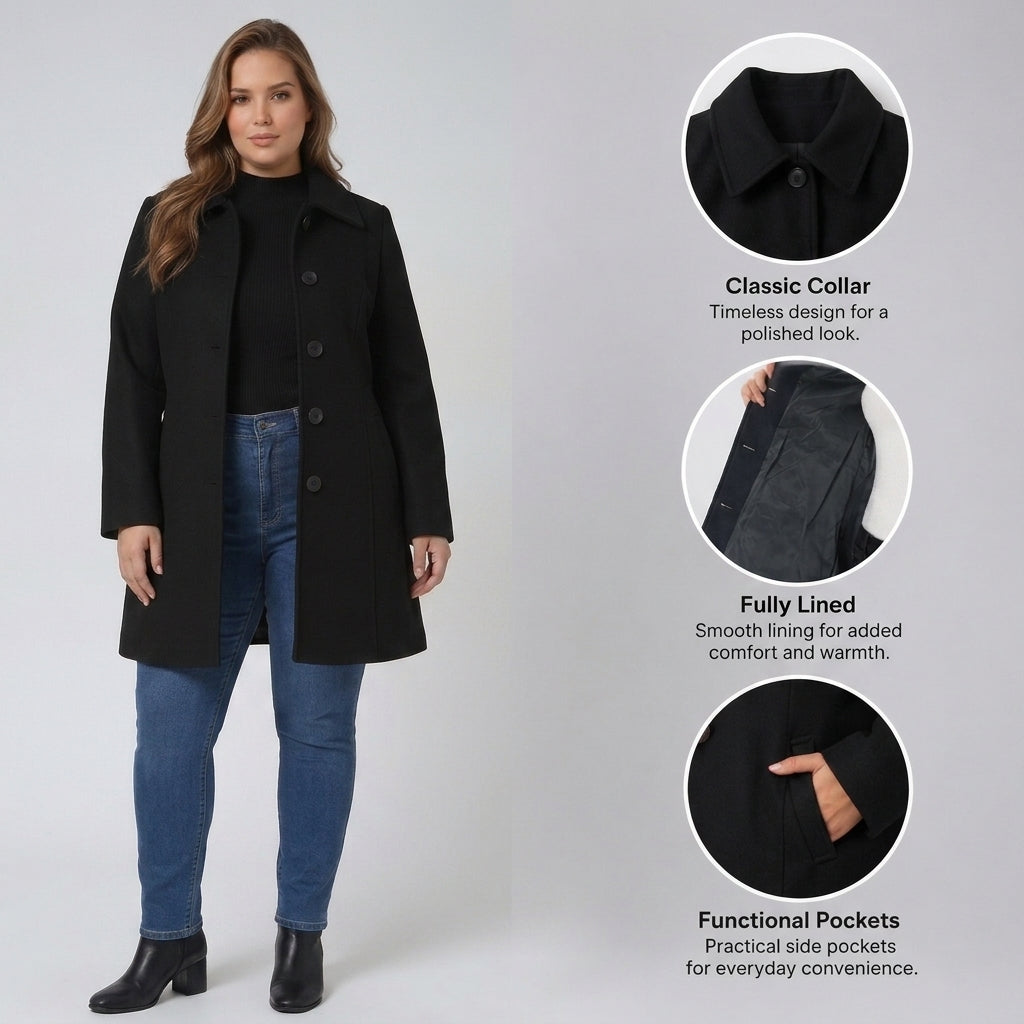 Sophia | Fitted Trench Coat