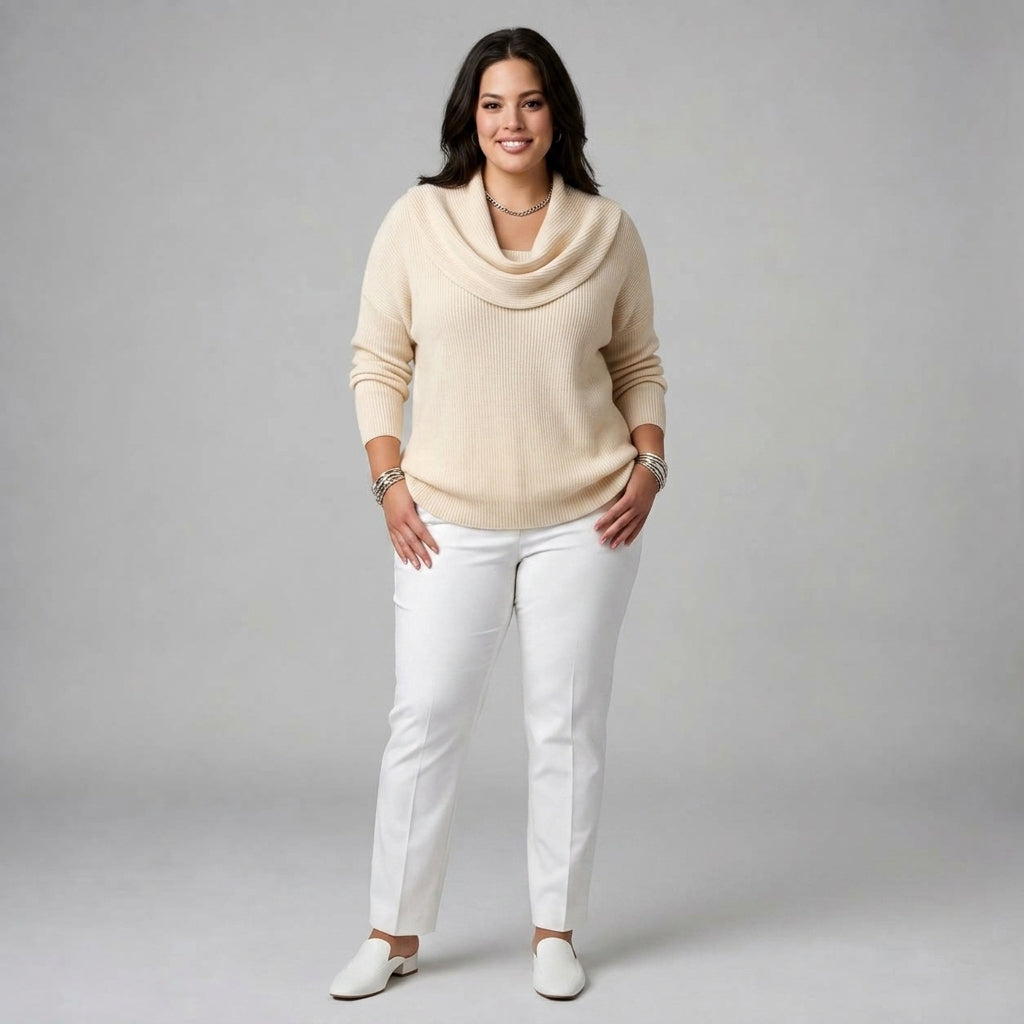 Juliette | Cowl Neck Jumper
