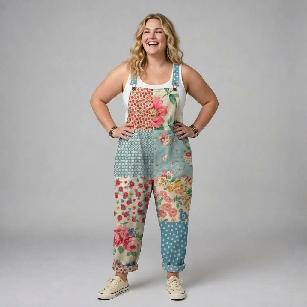 Clarisse | Printed Comfort Overalls