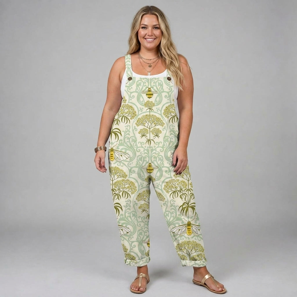 Adeline | Printed Overalls