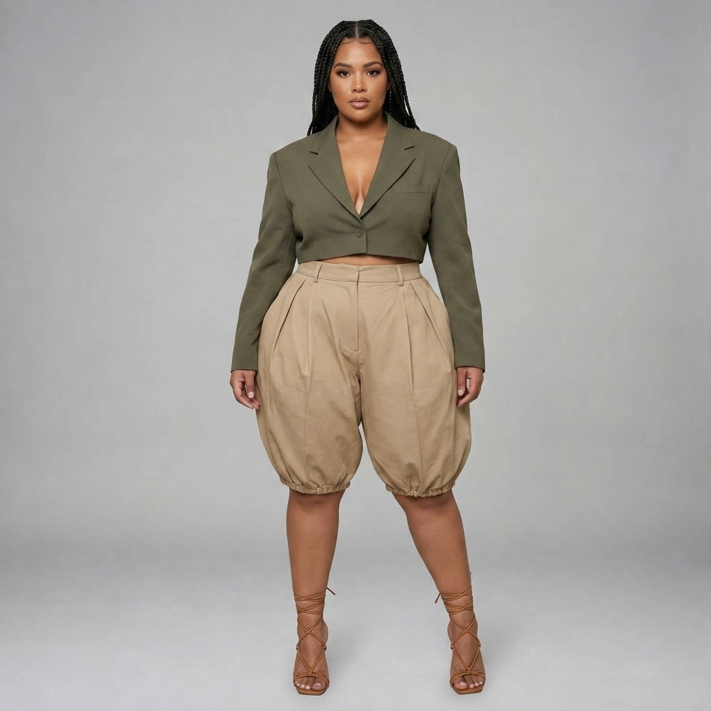 Elara | Relaxed Harem Shorts