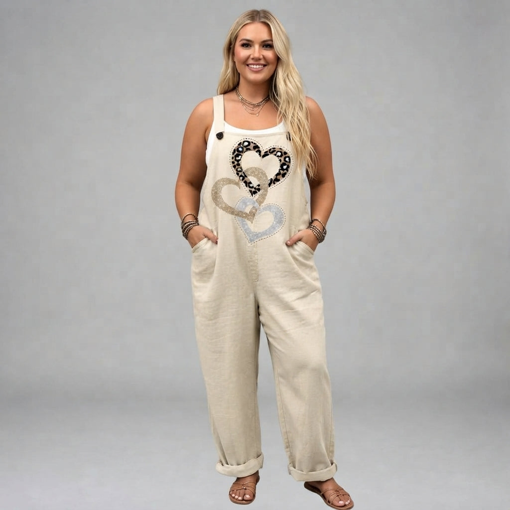 Leonora | Soft Heart Jumpsuit