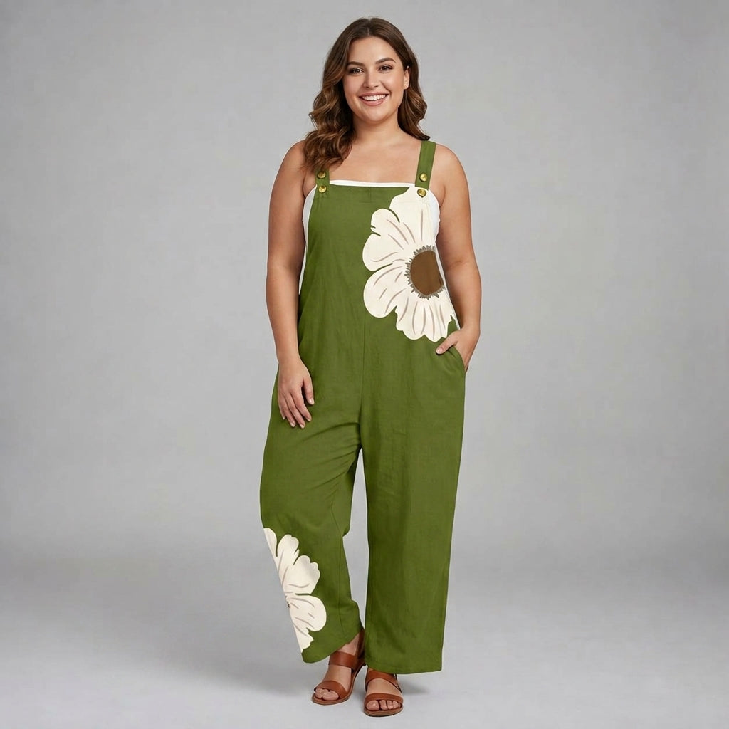 Fiona | Printed Comfort Overalls