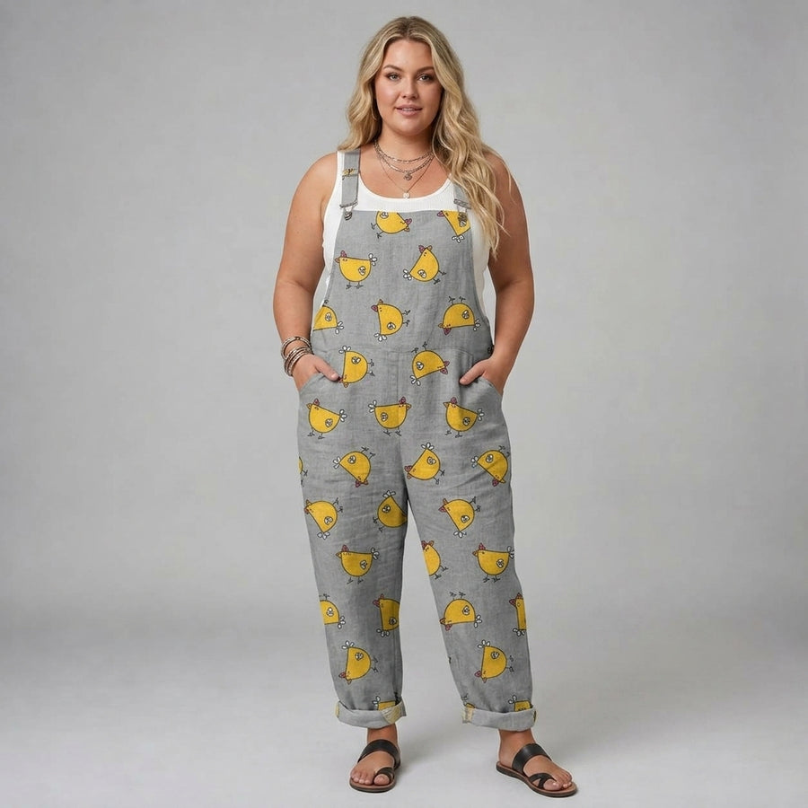 Octavia | Printed Comfort Overalls