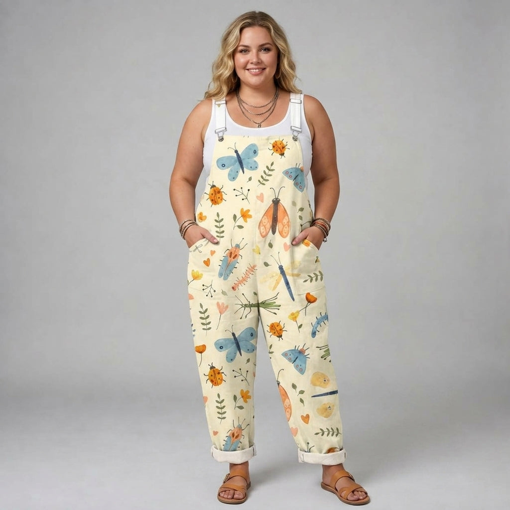 Theodora | Printed Comfort Overalls