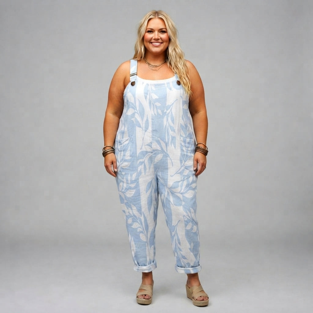 Francesca | Printed Comfort Jumpsuit