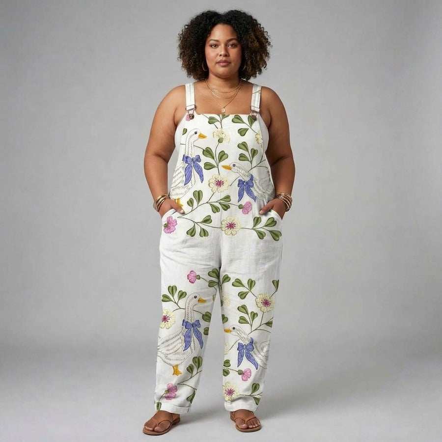 Emmeline | Printed Comfort Overalls