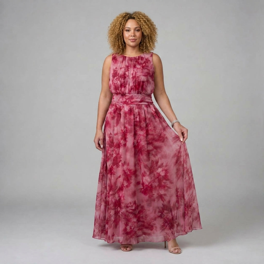 Avien | Halter Neck Midi Dress